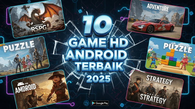 10 Game HD Offline Android Terbaik 2025