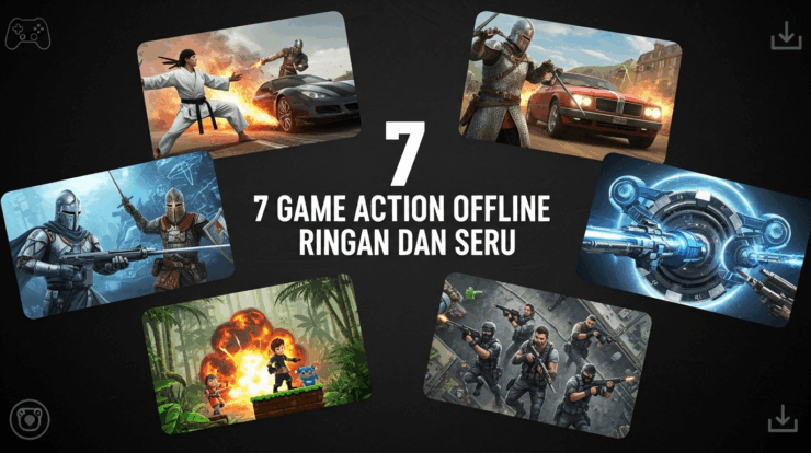 7 Game Action Offline Ringan dan Seru