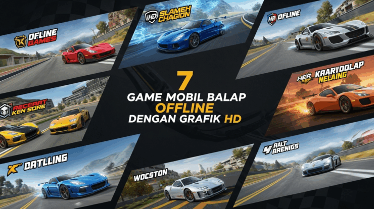 7 Game Mobil Balap Offline dengan Grafik HD