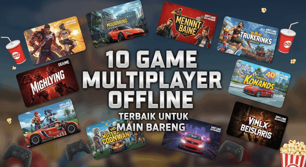 10 Game Multiplayer Offline Terbaik untuk Main Bareng
