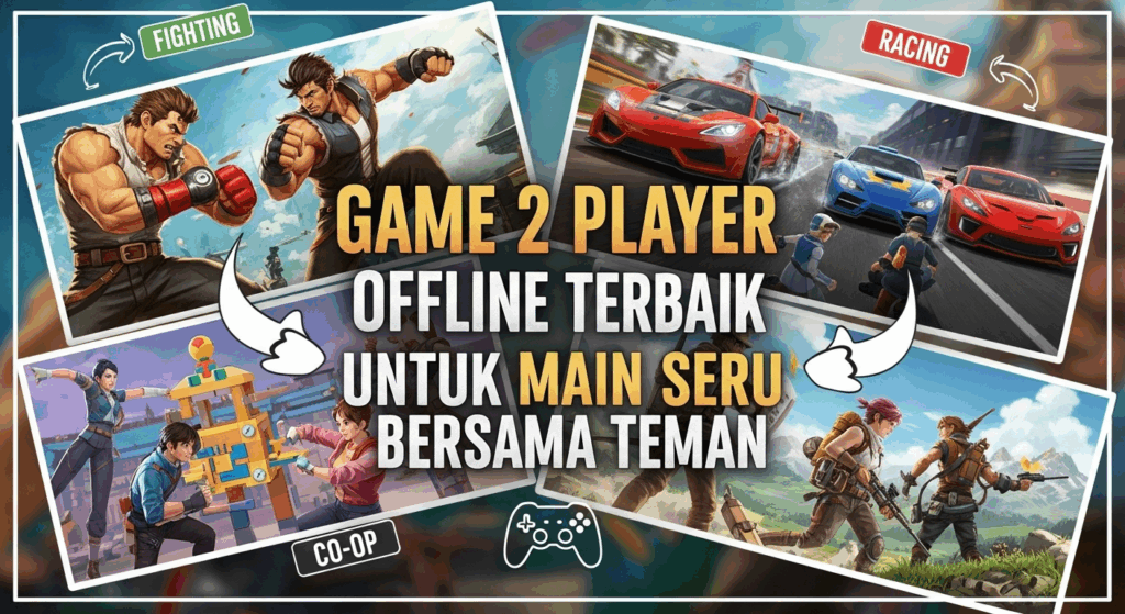 Game 2 Player Offline Terbaik untuk Main Seru Bersama Teman