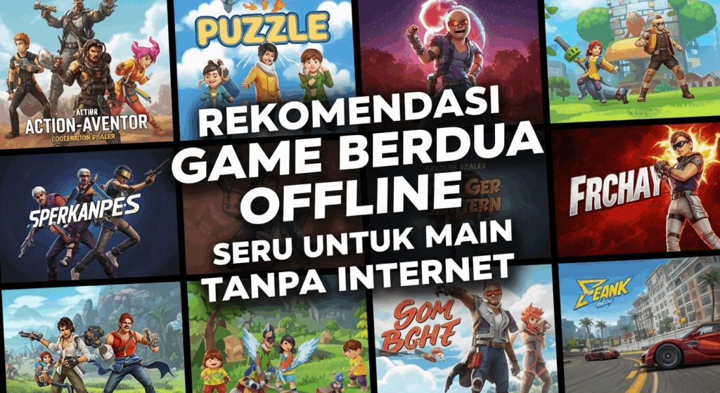 Rekomendasi Game Berdua Offline Seru untuk Main Tanpa Internet