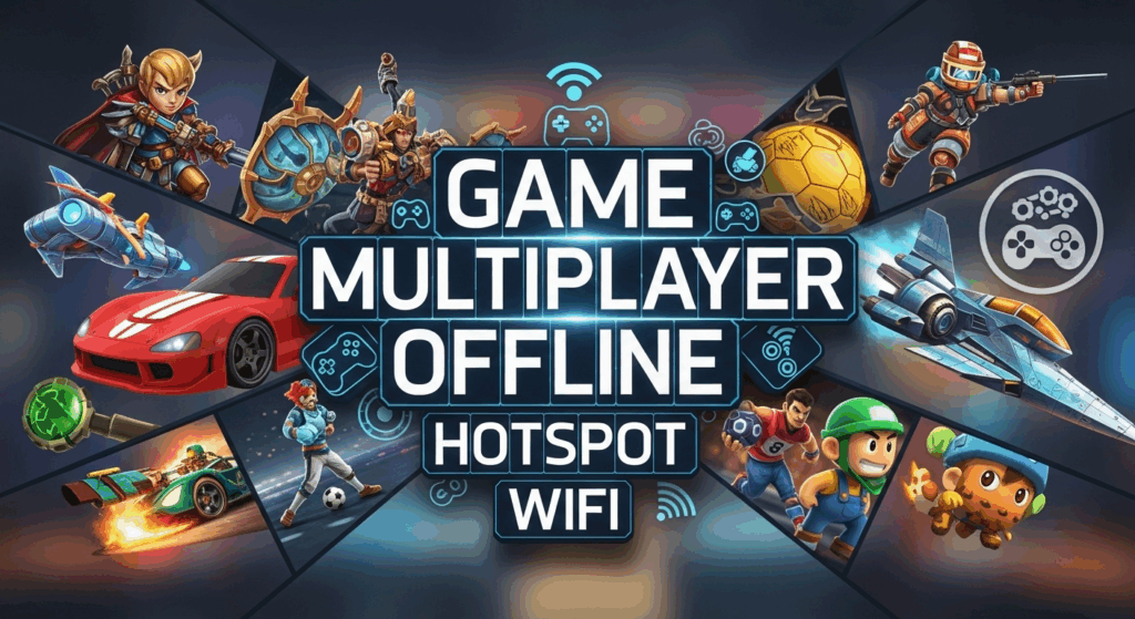 game multiplayer offline hotspot wifi
