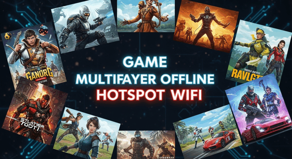 game multiplayer offline hotspot wifi