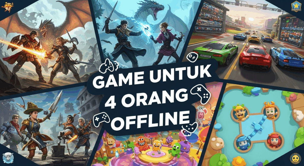 game untuk 4 orang offline