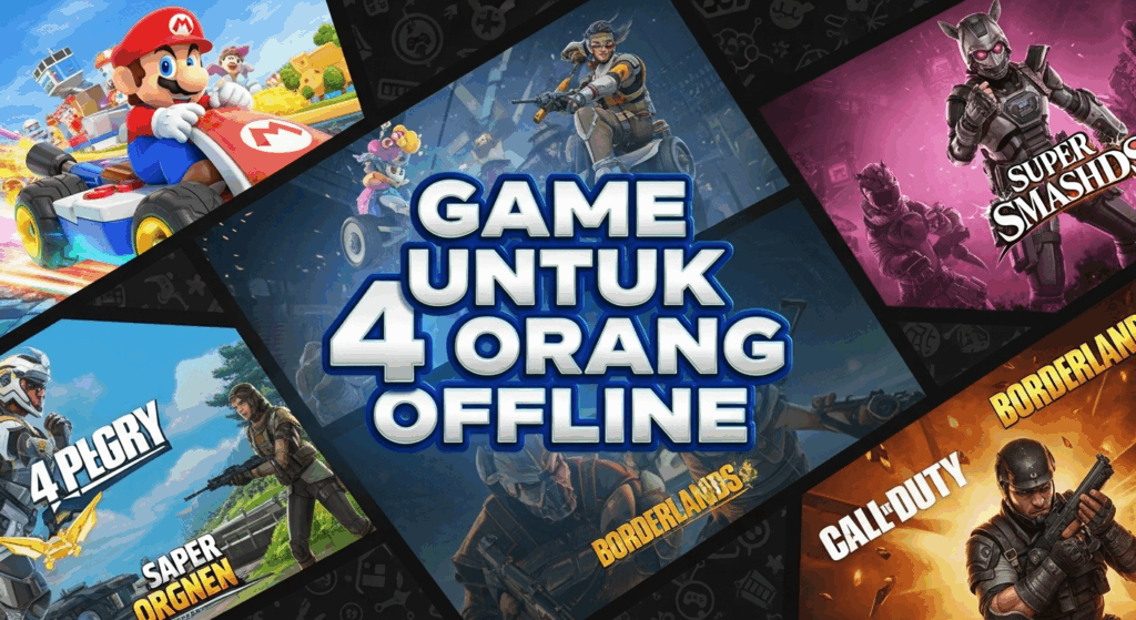 game untuk 4 orang offline