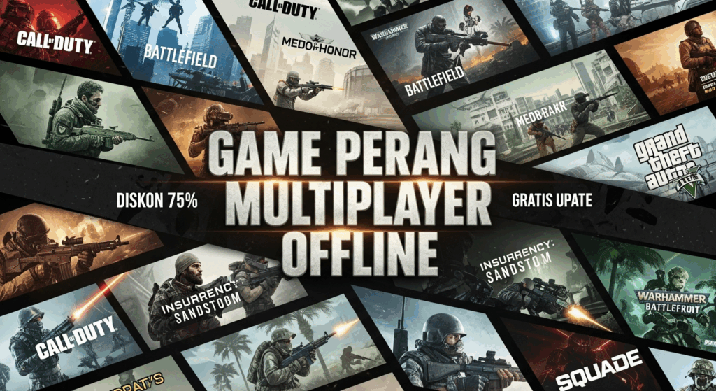 game perang multiplayer offline