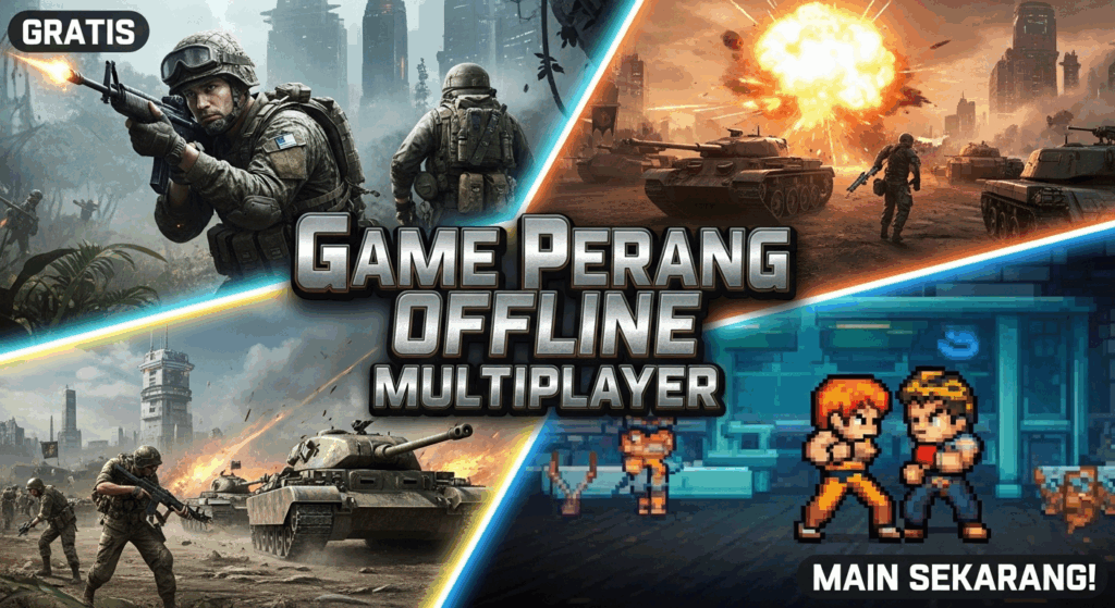 Game Perang Offline Multiplayer