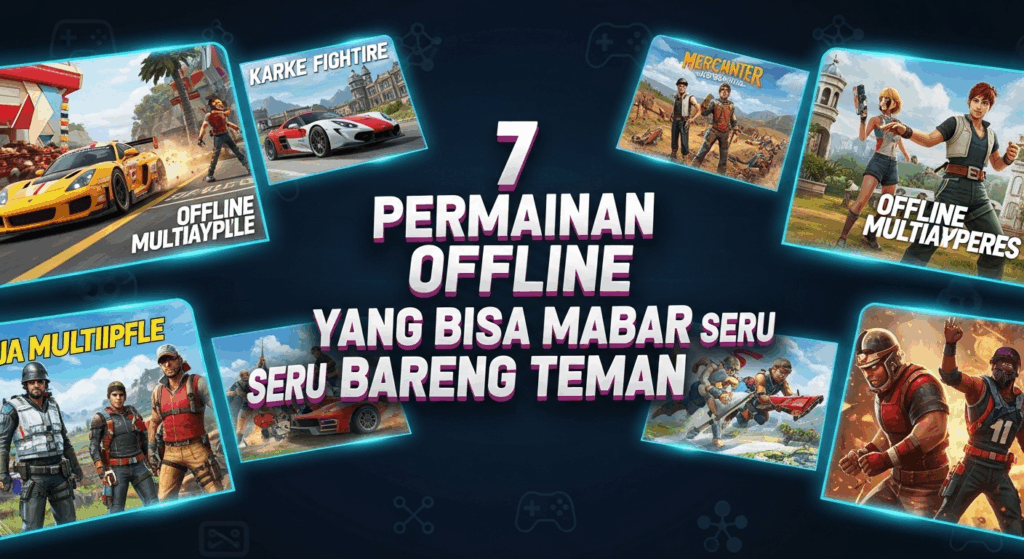 7 Permainan Offline yang Bisa Mabar Seru Bareng Teman