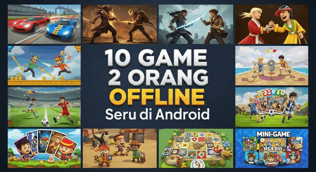 10 Game 2 Orang Offline Seru di Android