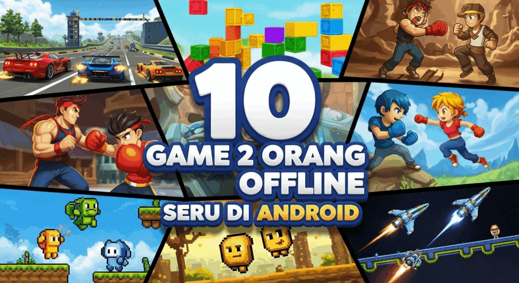 10 Game 2 Orang Offline Seru di Android