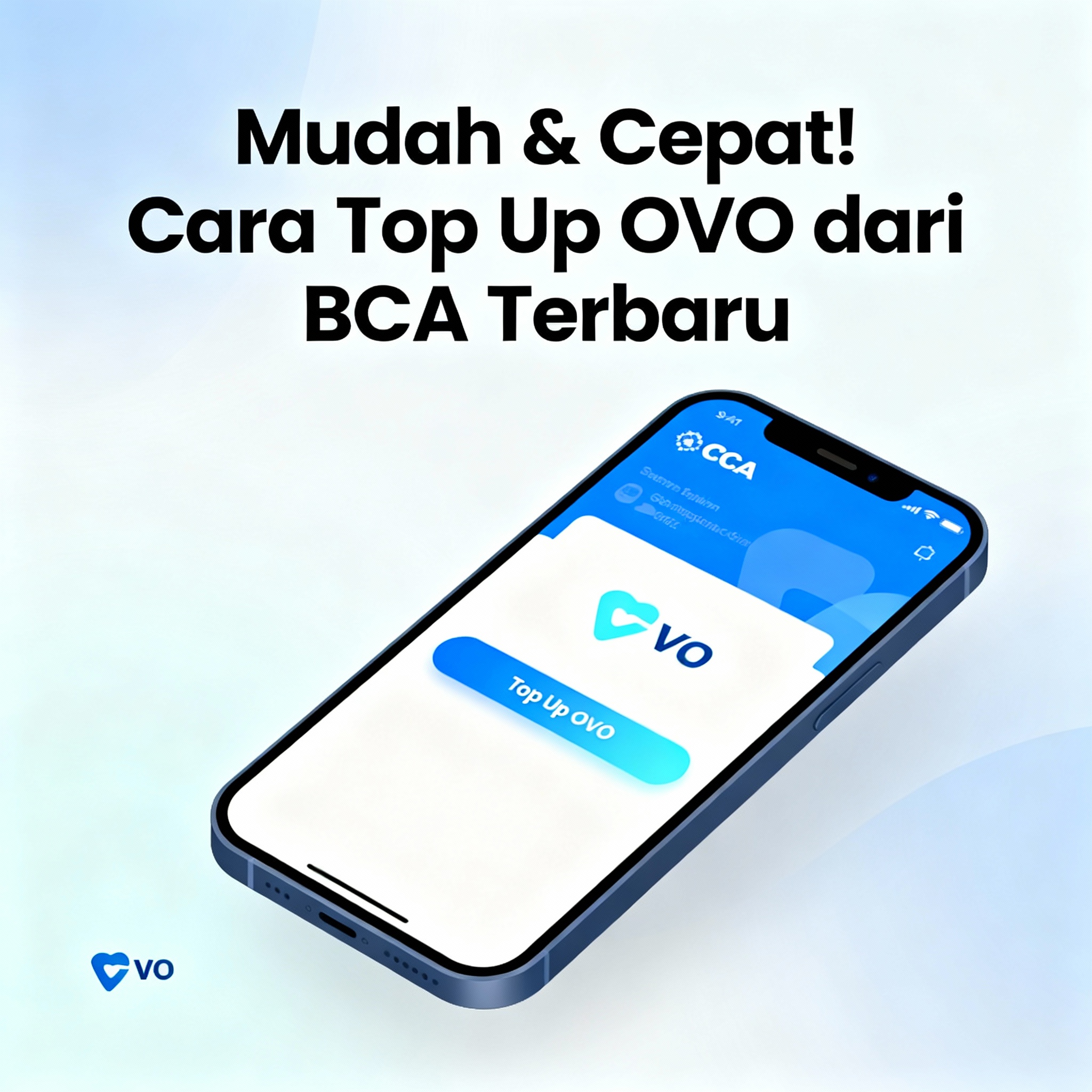 Cepat! Cara Top Up OVO dari BCA Terbaru